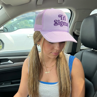 Sigma Sigma Sigma New Trucker Caps