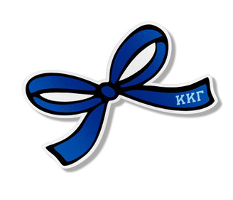  Kappa Kappa Gamma Pretty Bow Decal 