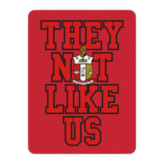  They Not Like Us Kappa Alpha Psi Sherpa Blanket 