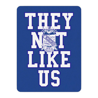 They Not Like Us Phi Beta Sigma Sherpa Blanket 