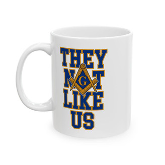  They Not Like Us Mason Ceramic Coffee Cup, 11oz 
