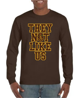  Iota Phi Theta They Not Like Us Long Sleeve T-shirts 