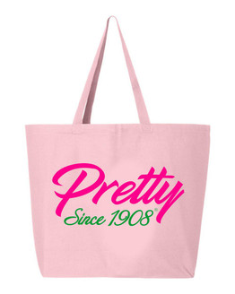 Alpha Kappa Alpha Pretty Since 1908 Tote Bag 