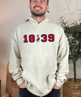 Beta Theta Pi Crest Year Hooded Sweatshirt 
