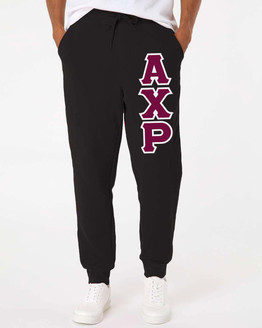  Alpha Chi Rho Lettered Fleece Pants 