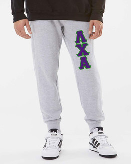  Lambda Chi Alpha Lettered Fleece Pants 