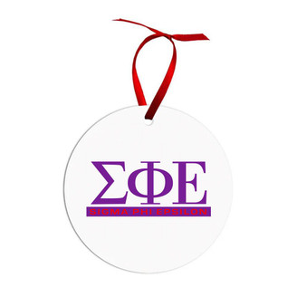  Sigma Phi Epsilon Classic Circle Ornaments 