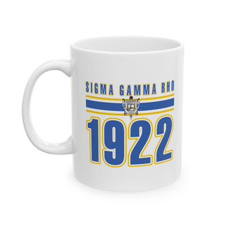  Sigma Gamma Rho Established Year Coffee Mug, 11oz 