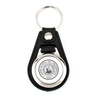  Alpha Kappa Psi Leatherette Teardrop Key Chain 