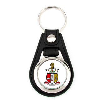  Kappa Alpha Psi Leatherette Teardrop Key Chain 