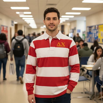Delta Chi Classic Rugby Shirt