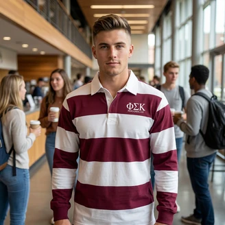 Phi Sigma Kappa Classic Rugby Shirt