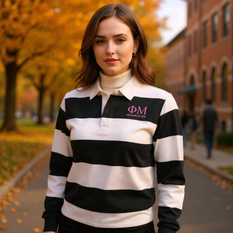 Phi Mu Classic Rugby Shirt