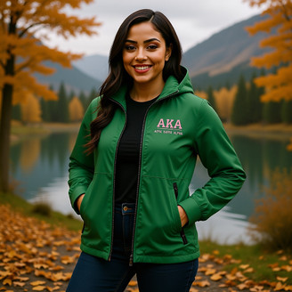 Alpha Kappa Alpha Chill Full Zip Hoodie