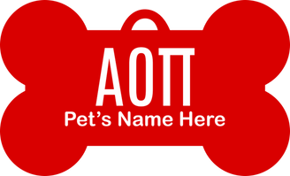 Alpha Omicron Pi Pet Tag
