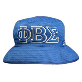 SAVAGE Phi Beta Sigma Royal Embroidered Bucket Hat 
