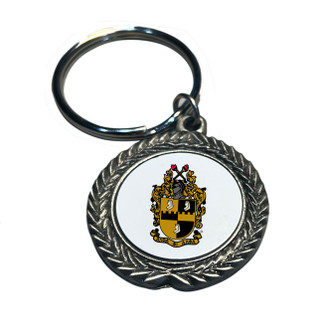 Alpha Phi Alpha Pewter Crest Key Chain - ON SALE