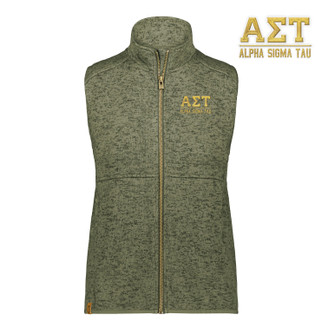 Alpha Sigma Tau Alpine Sweater Fleece Vest