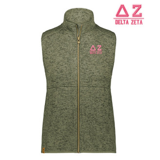 Delta Zeta Alpine Sweater Fleece Vest