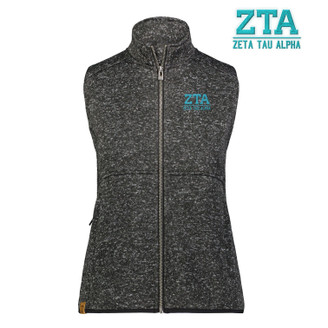 Zeta Tau Alpha Alpine Sweater Fleece Vest