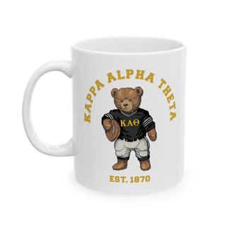  Kappa Alpha Theta Teddy Bear Coffee Mugs 