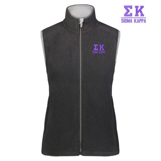 Sigma Kappa Chill Fleece Vest 