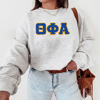  Theta Phi Alpha - 2 Day Ship Twill Crewneck Sweatshirt 