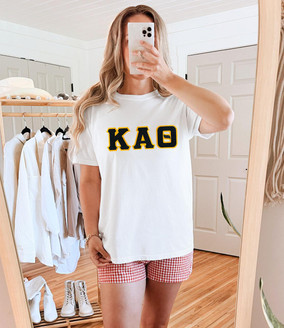  Kappa Alpha Theta - 2 Day Ship Twill Tee 