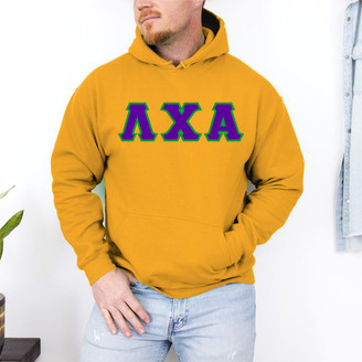  Lambda Chi Alpha - 2 Day Ship Twill Hooded Sweatshirts 