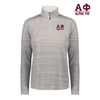  Alpha Phi Pursuit Quarter Zip Pullover 