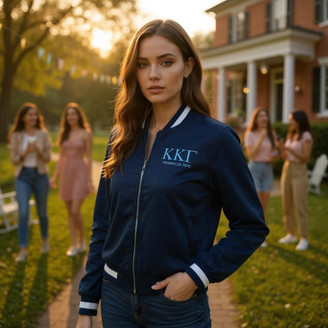 Kappa Kappa Gamma Varsity Street Jacket