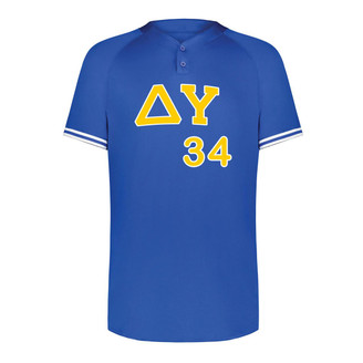  Delta Upsilon Cutter Henley Jersey 