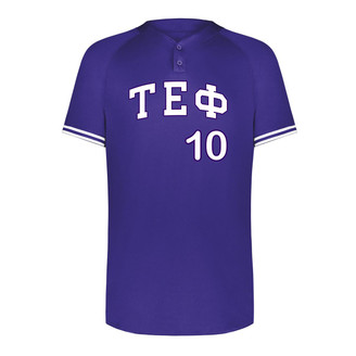  Tau Epsilon Phi Cutter Henley Jersey 