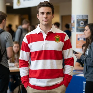 Phi Kappa Psi Crest Rugby Shirt