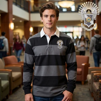 Sigma Pi Crest Rugby Shirt
