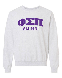 Printify Phi Sigma Pi Alumni Crewneck Sweatshirt 