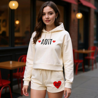 Alpha Omicron Pi Matching Set Sorority Shorts Sweat Set