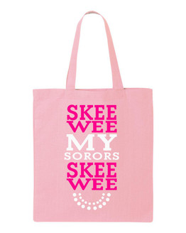  Alpha Kappa Alpha Skee Wee My Sorors - Skee Wee Tote Bag 
