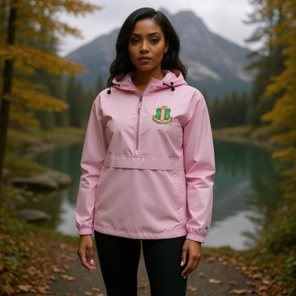 Alpha Kappa Alpha Crest Champion - Packable Anorak Jacket