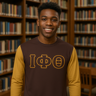 Iota Phi Theta Long Sleeve Performance Shirt Strength in Stride. Legacy in Every Thread.