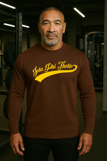 Iota Phi Theta Tail Long Sleeve T-Shirt – Scripted Legacy, Unshakable Bond
