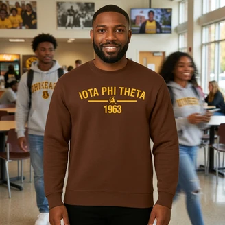 Iota Phi Theta “Iota” Long Sleeve T-Shirt – Grounded Strength. Bold Legacy.