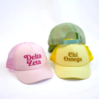 Sorority Mesh Style Trucker Hat