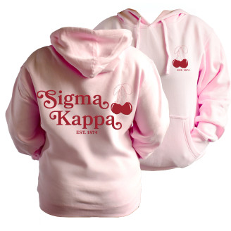 Sigma Kappa Cherry On Top Hoodie