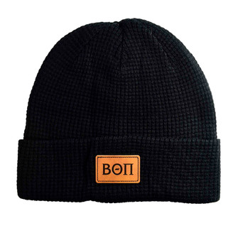 Beta Theta Pi Beanie Hat - Winter Hat -Greek Patch