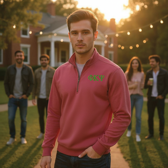 Phi Kappa Psi Comfort Colors 1/4 Zip Pullover