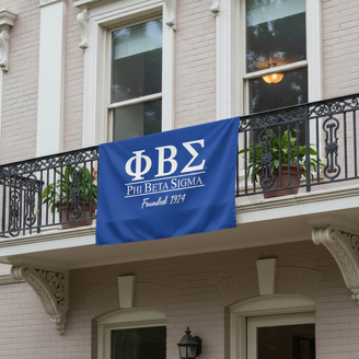 Phi Beta Sigma Founders Flag - Giant 3 x 5