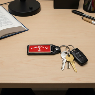 Kappa Alpha Psi Rectangle Key Chain