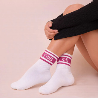 Gamma Phi Beta Crew Socks