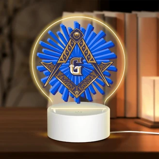 Masonic Acrylic Night Light